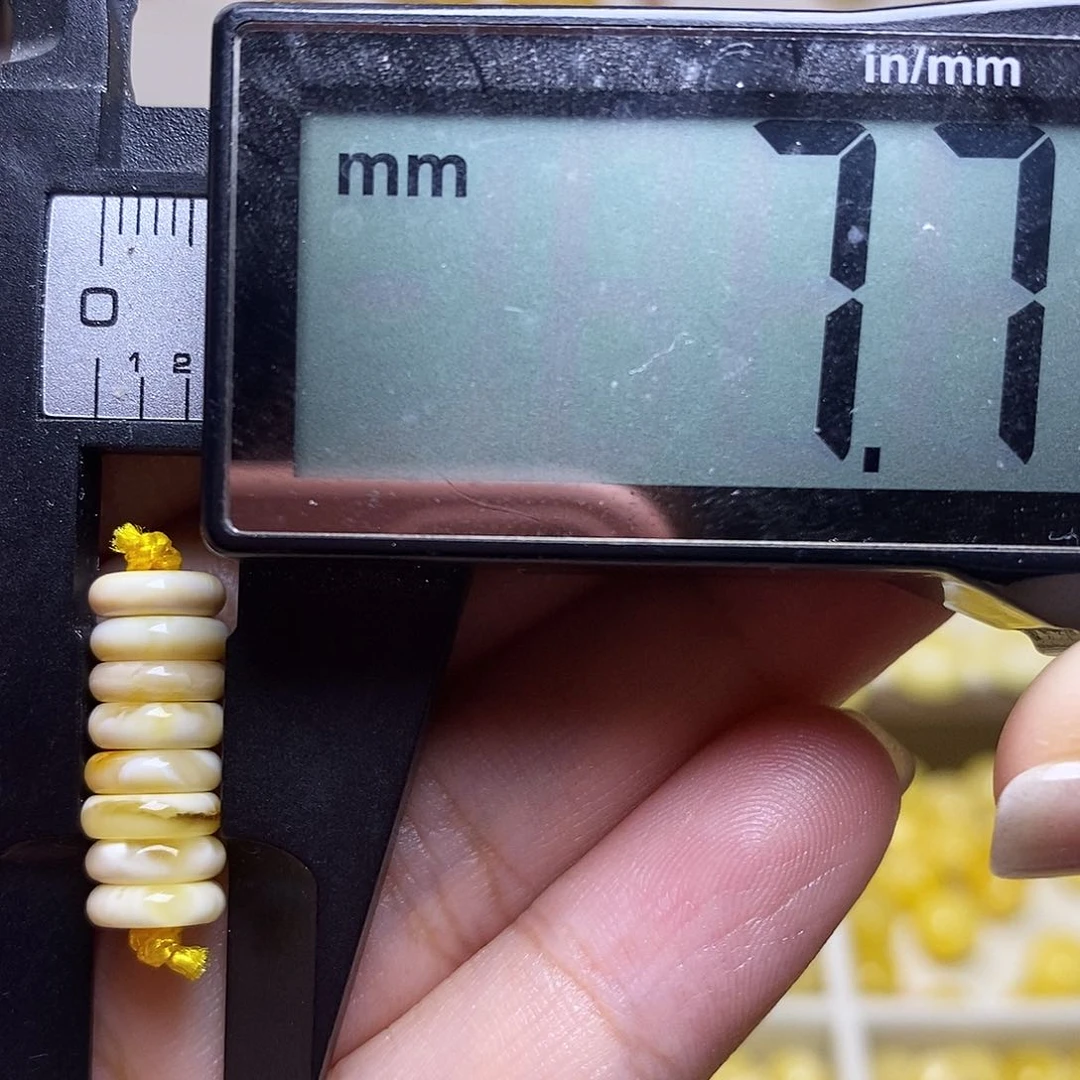 裸石琥珀未镶嵌蜜蜡隔片