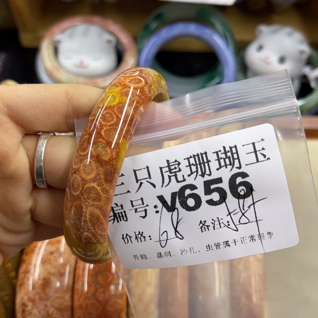 淡***…硅化珊瑚（珊瑚玉）未镶嵌h
