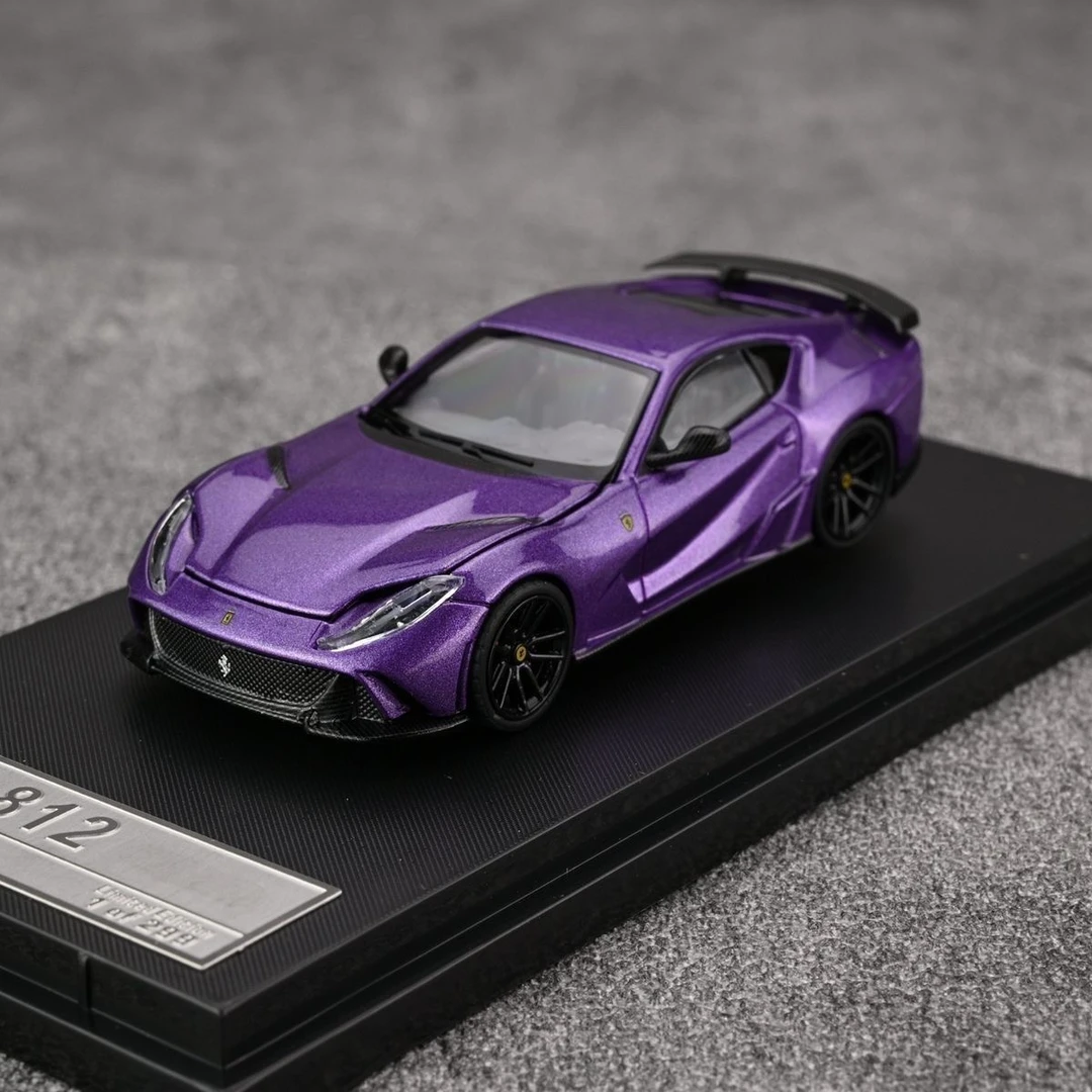 【LT】1:64 812 Novitec N-Largo 中置V12 合金汽车模型