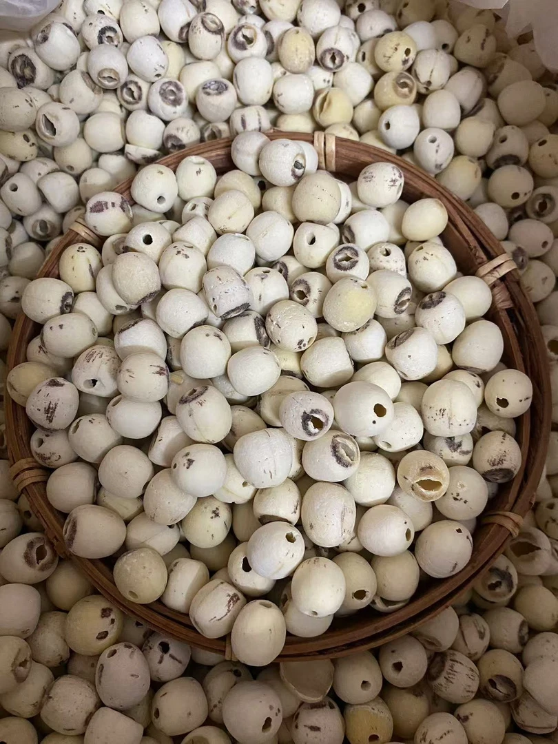 【净重】无硫湘潭糯莲子无芯去皮白莲子磨皮新货百合莲子银耳羹