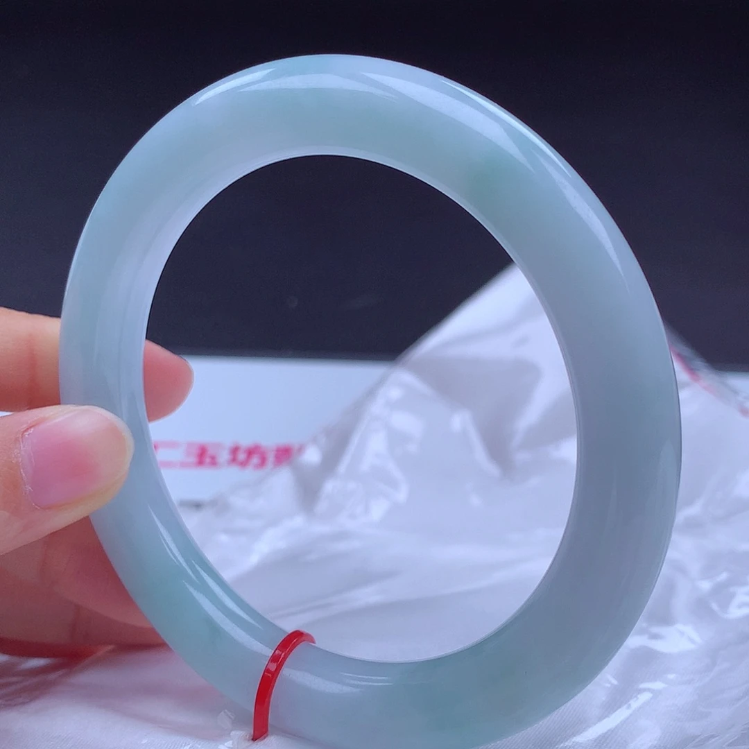 未镶嵌手镯翡翠60.7圈001010