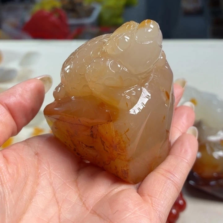 玛瑙/玉髓未镶嵌吊坠(不含链)