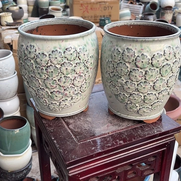 紫砂茶碗精品两个口径18高度23