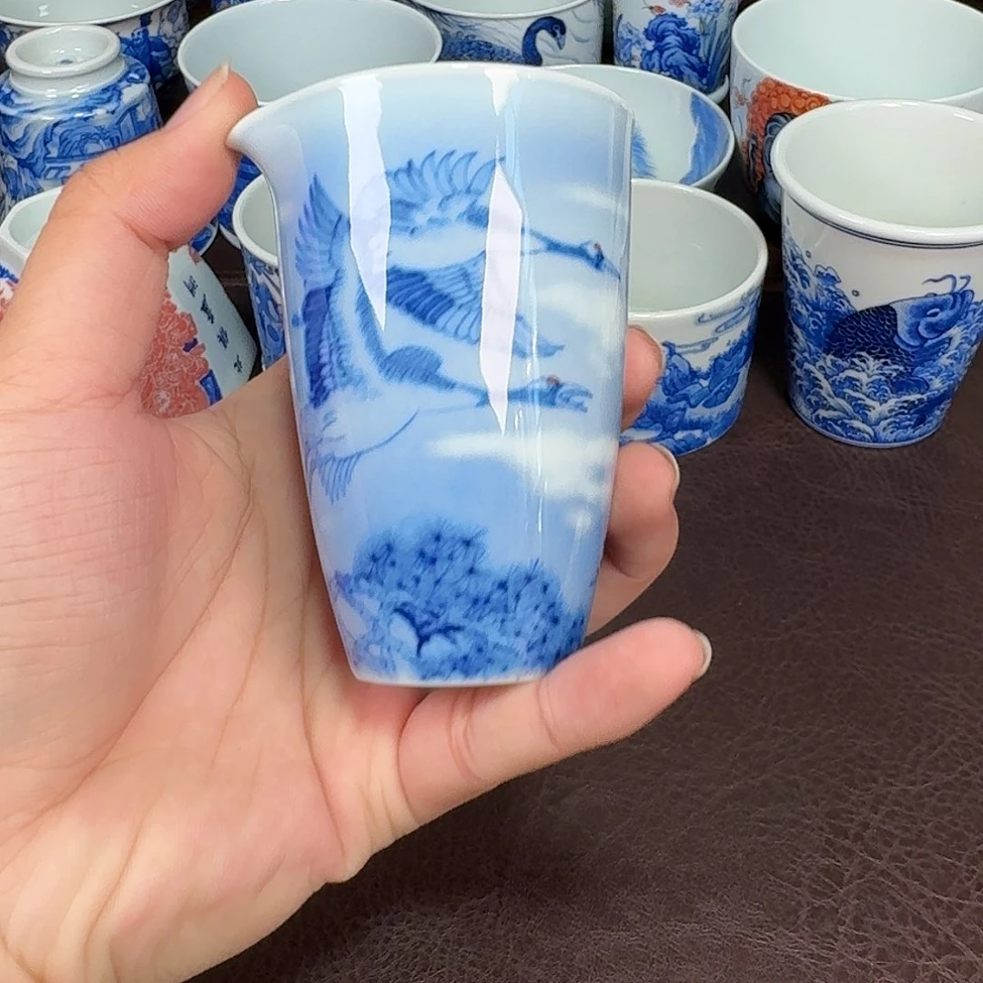 你***道现代景德镇陶瓷杯