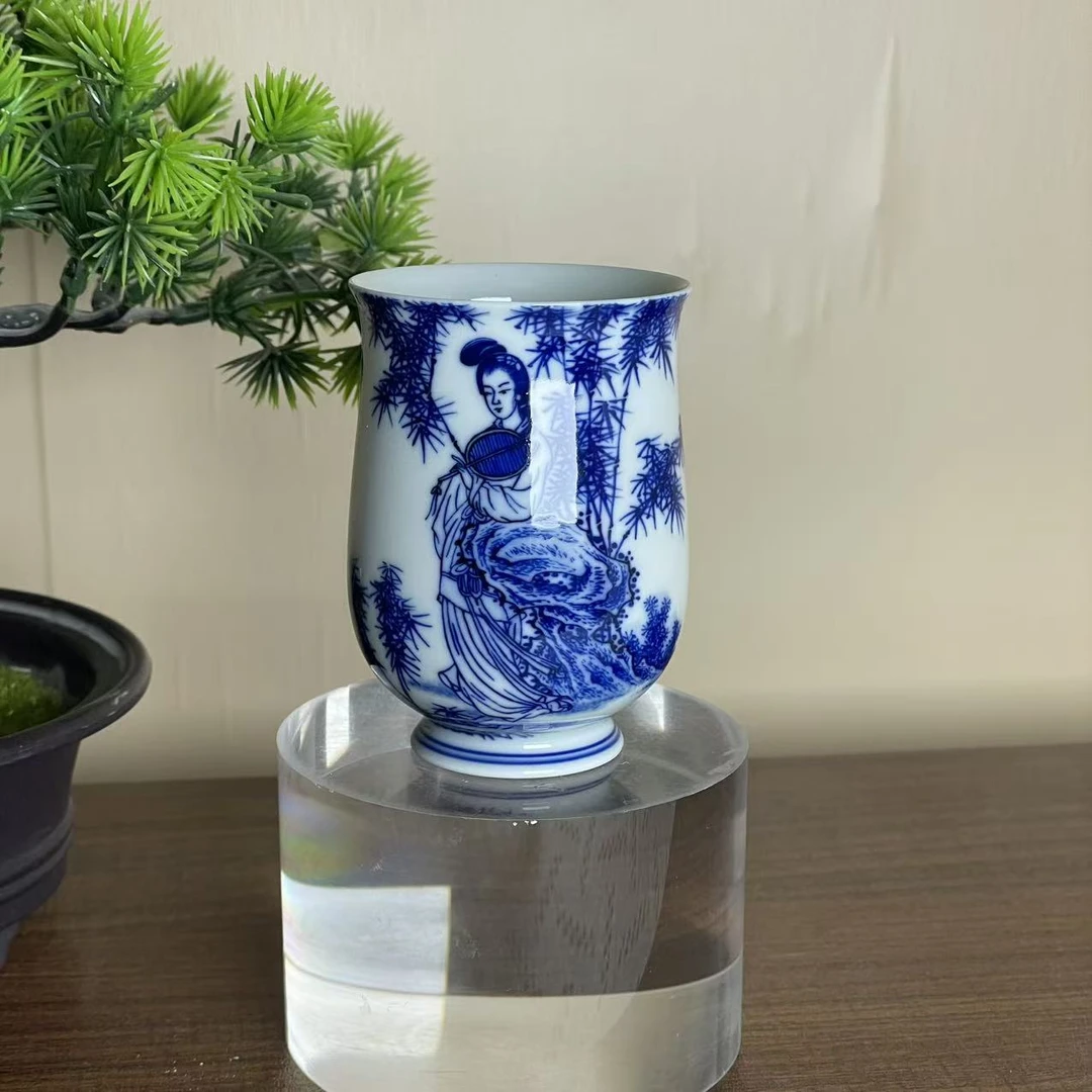 戴窑 人物闻香杯 DY086