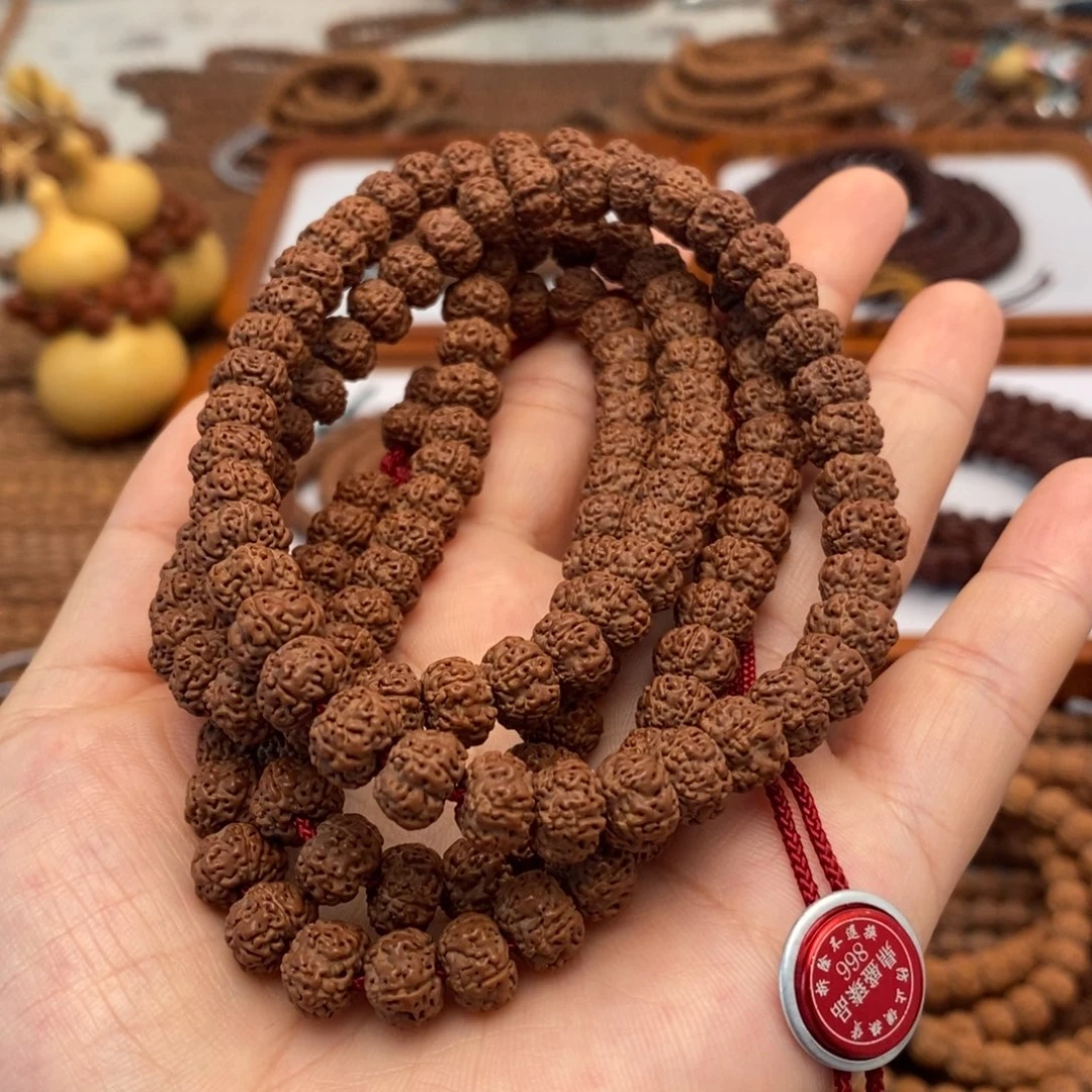 哈***粥吊坠金刚菩提定制平细108卡8➕