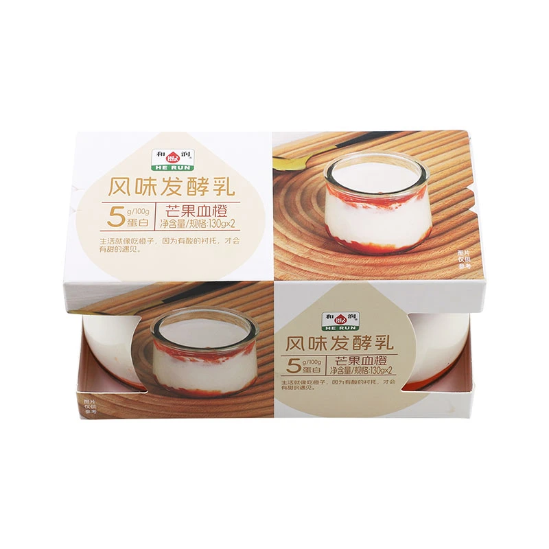 和润风味发酵乳(芒果血橙)130g*2