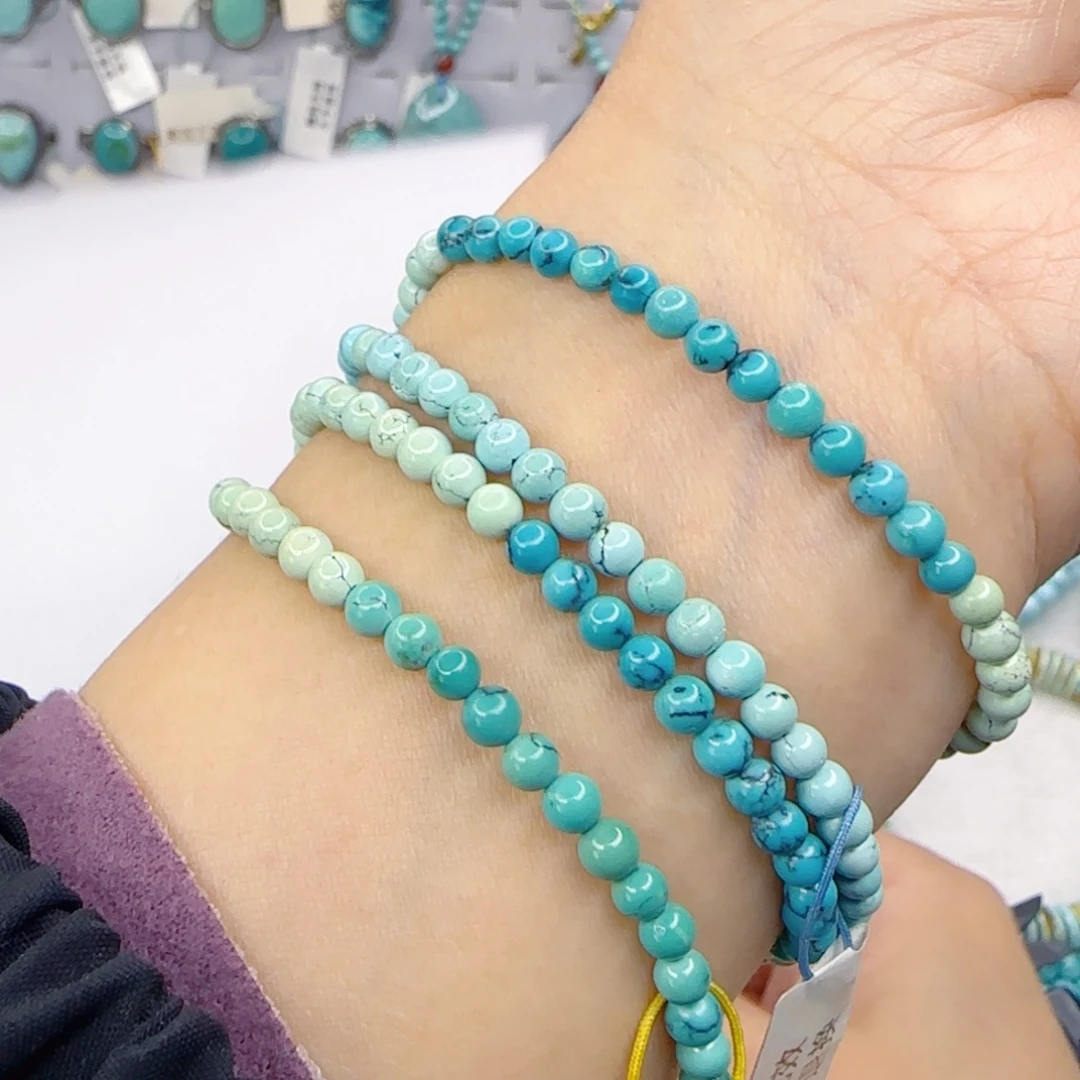 绿松石未镶嵌颈饰