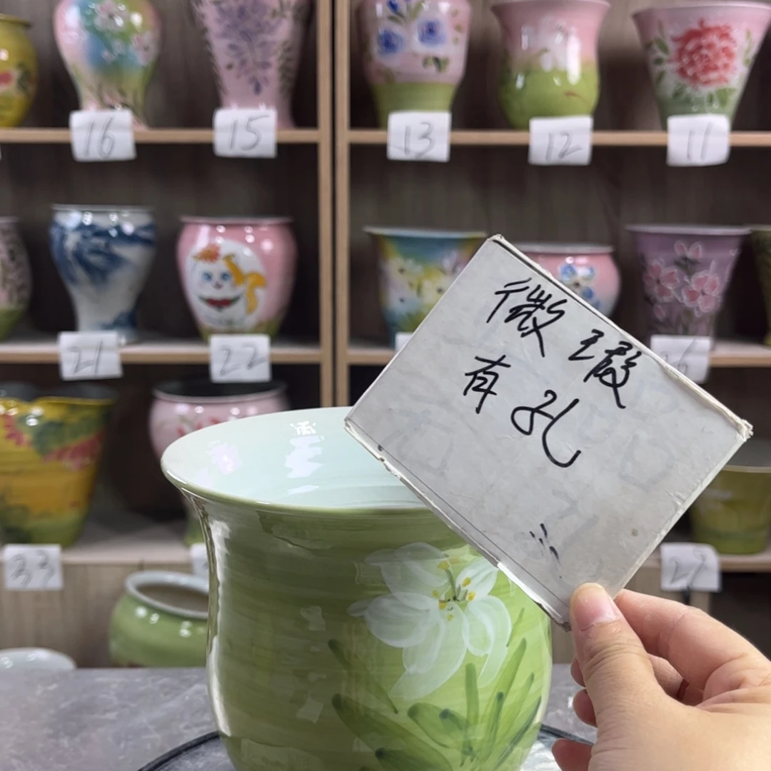 景德镇陶瓷花盆花盆