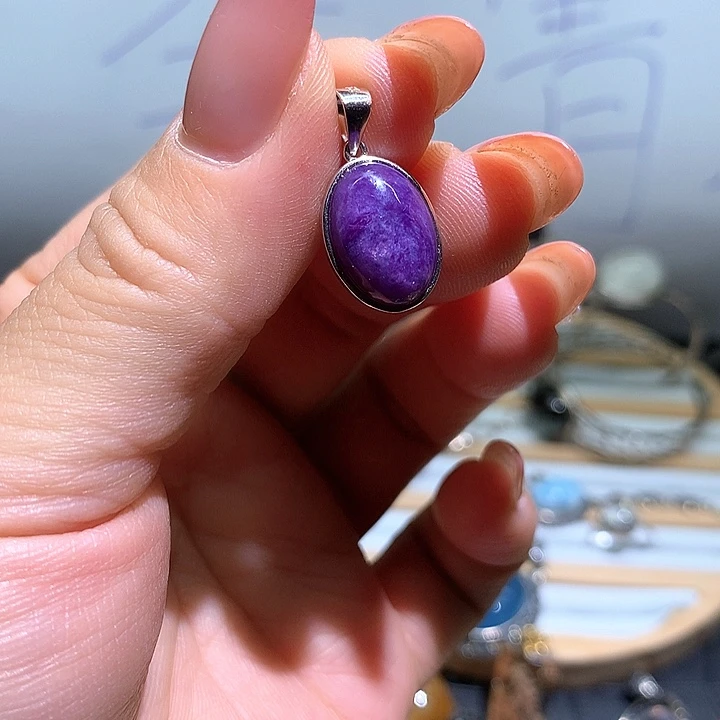银S925镶嵌戒指水晶