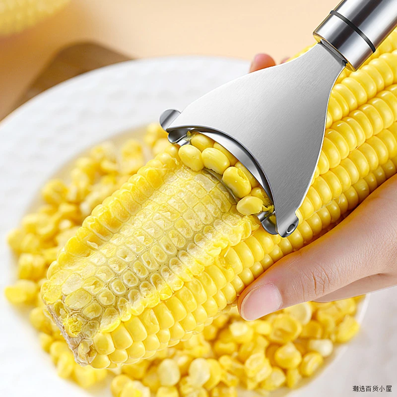 304不锈钢玉米刨家用剥玉米削鲜玉米脱粒器厨房玉米剥离器刨粒器