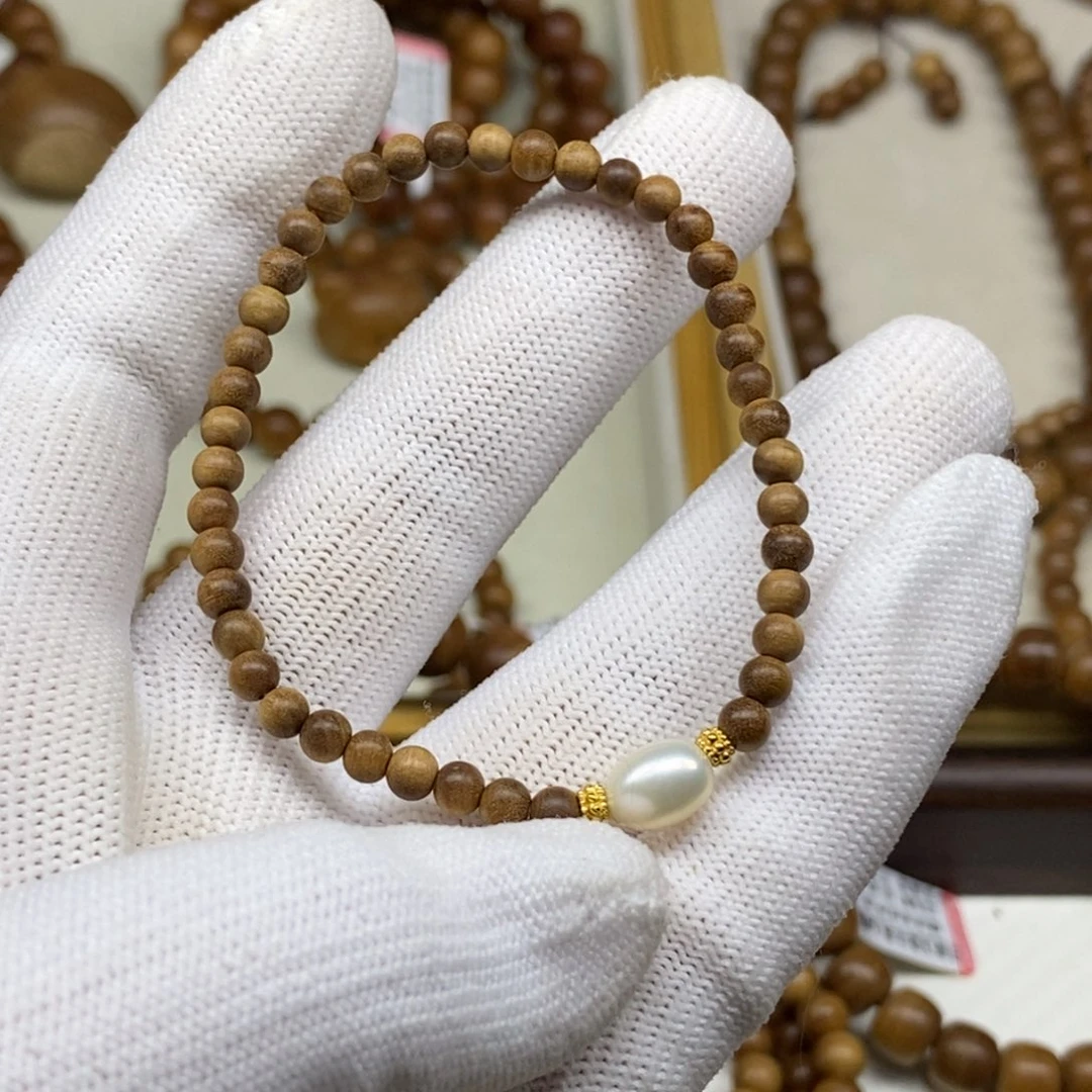 手串/手链檀香木印度迈索尔老山檀0.4单圈