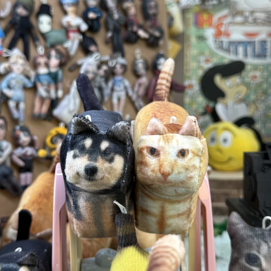 新品方块萌宠搞怪抽象挂件「世间旺屋」贴图系列