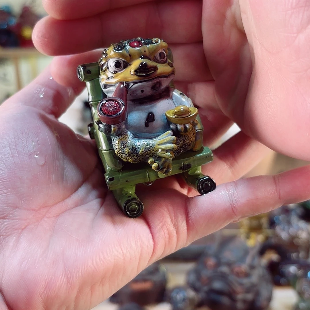 茶宠紫砂紫陶树脂茶宠摆件