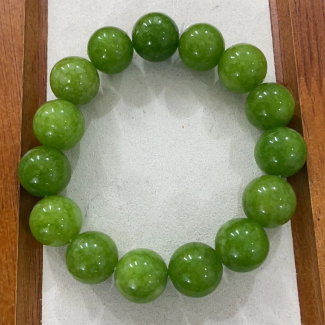 190  卡14菜绿手串