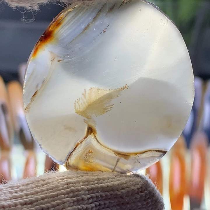 未镶嵌颈饰玛瑙/玉髓65有瑕