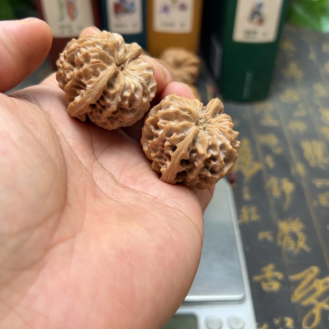 文玩核桃把件36龙门涧狮子头