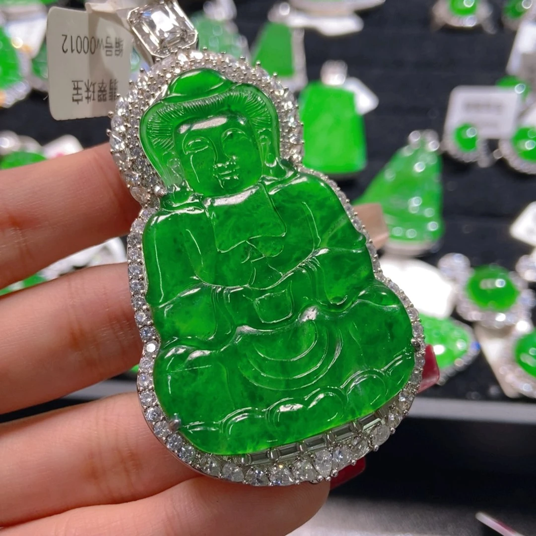 翡翠吊坠(不含链)未镶嵌