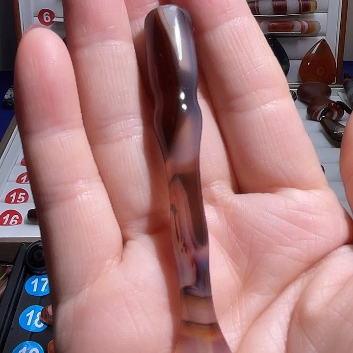 玛瑙未镶嵌吊坠玛瑙烟嘴过滤器