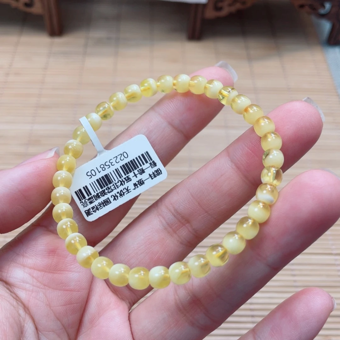 蜜蜡未镶嵌手串蜜蜡39