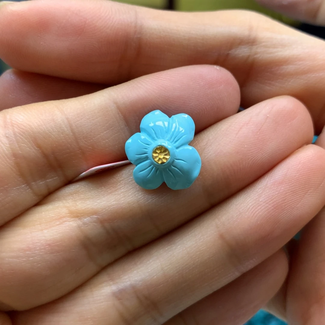 绿松石未镶嵌配饰