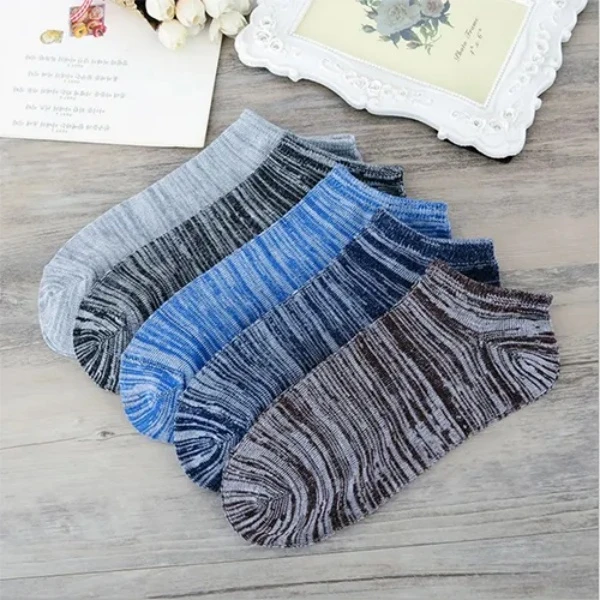 短筒短袜运动袜男袜袜子吸汗夏季丝袜船袜