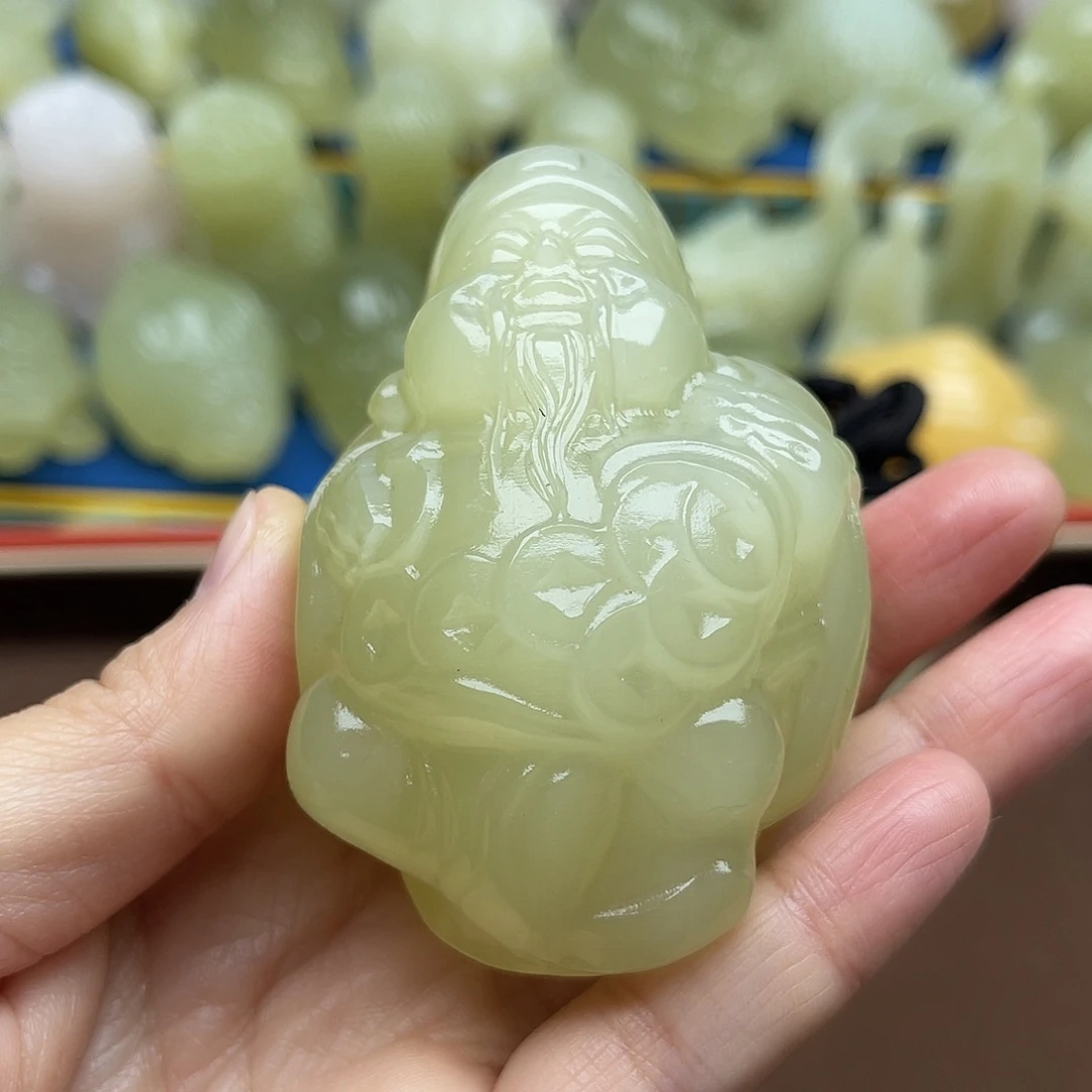 玉天然桌面小摆件