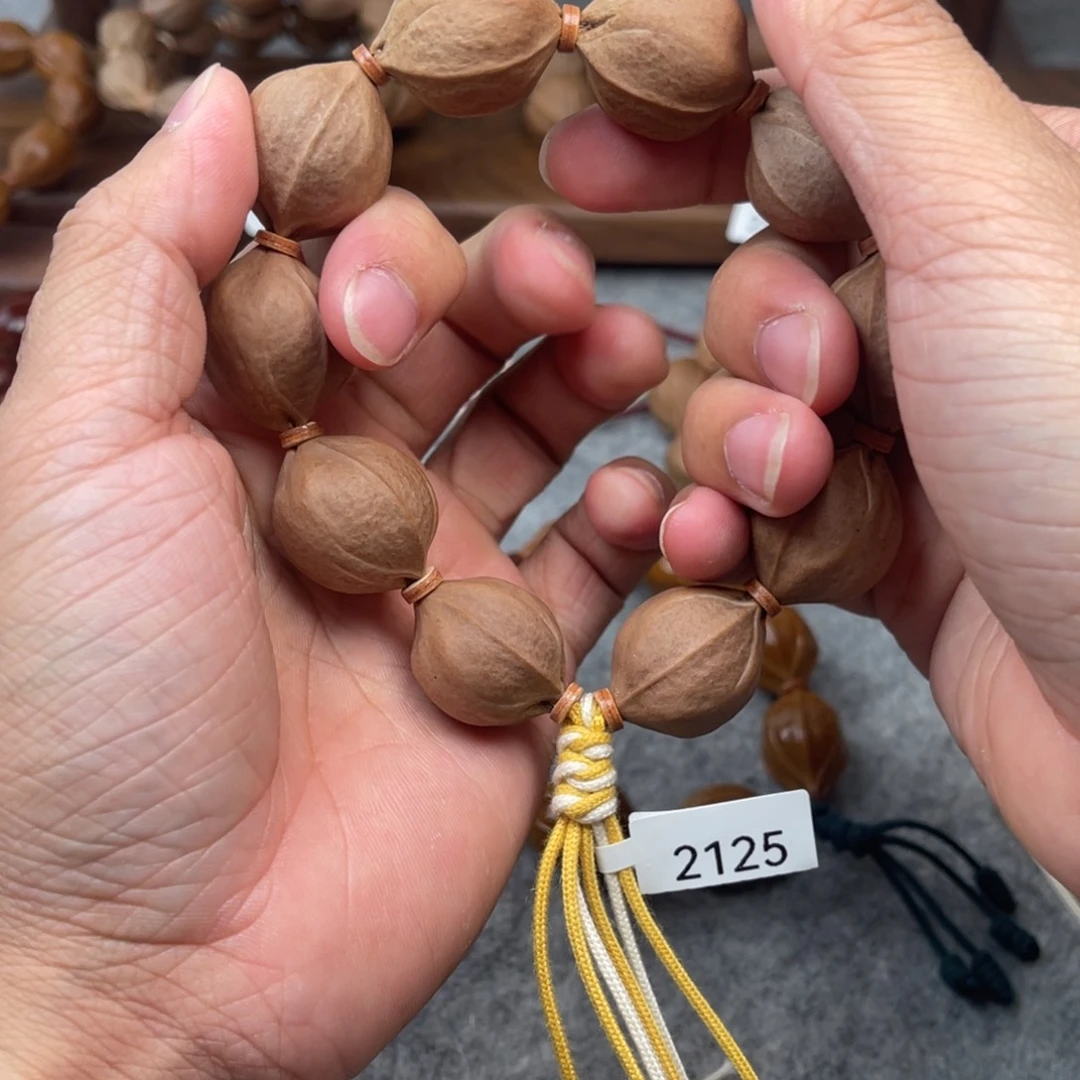 ****光橄榄核手串/手链21短圆