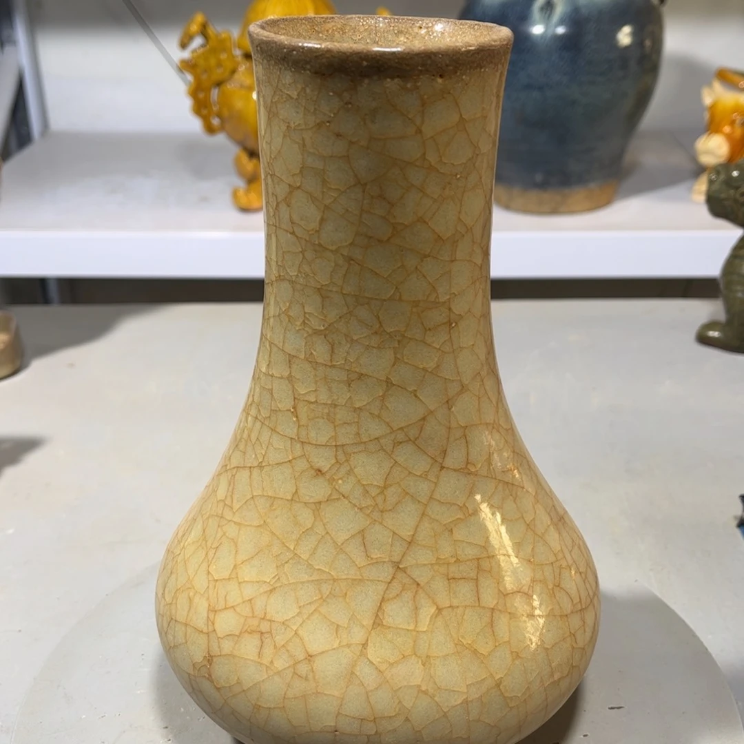 瓶哥哥窑瓷器品相完美