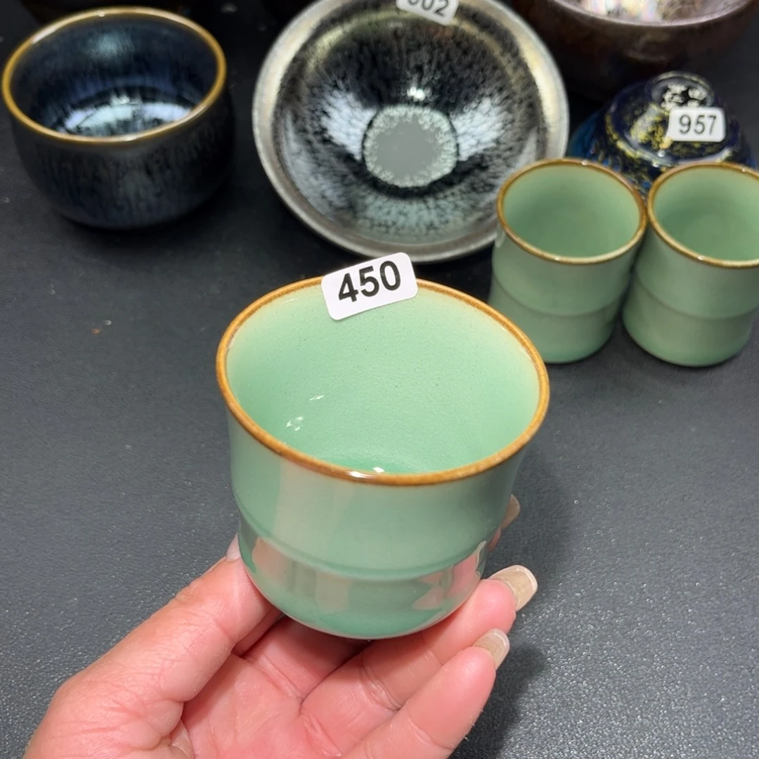 茶盏450 建盏单盏放大漏…………