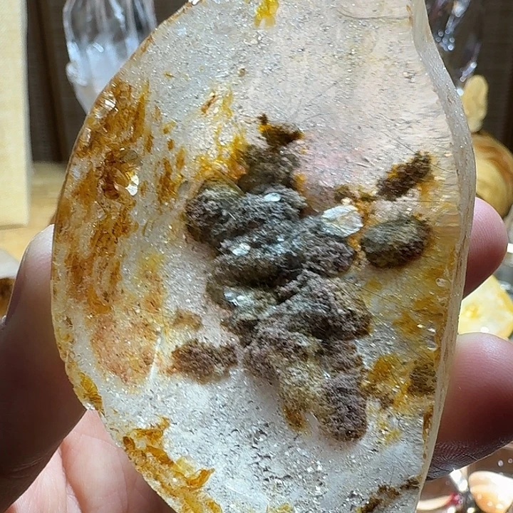 珠宝半成品水晶未镶嵌