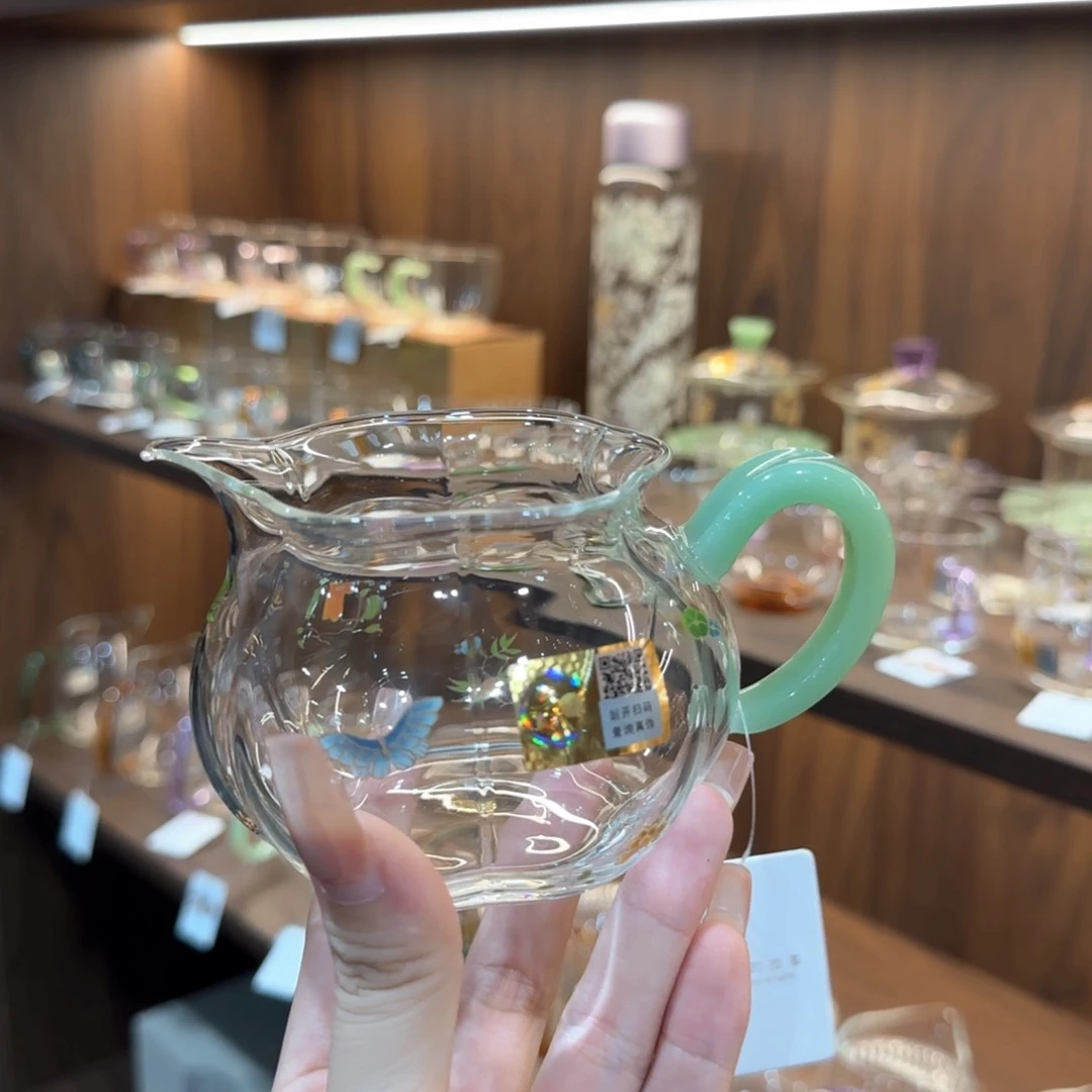 禾器蝶恋花纳福浅玉色。。