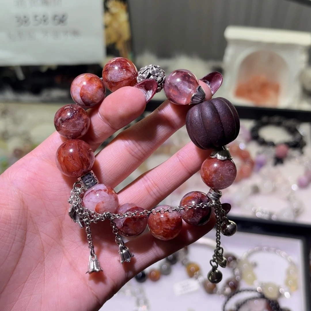 手链烟晶银S925镶嵌