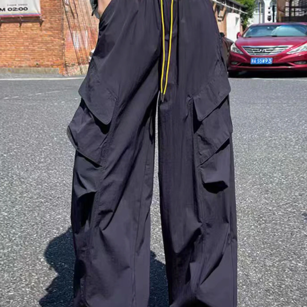 早秋新款工装裤灰色绿色