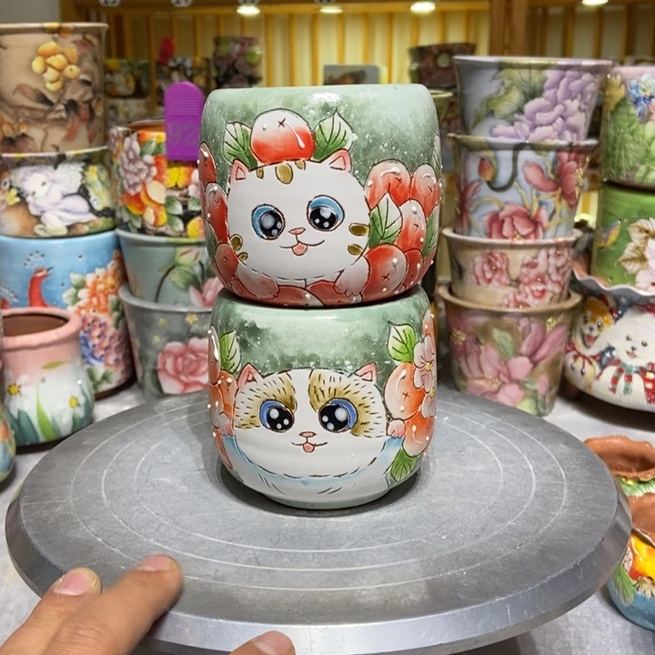 景德镇艺术手绘作品