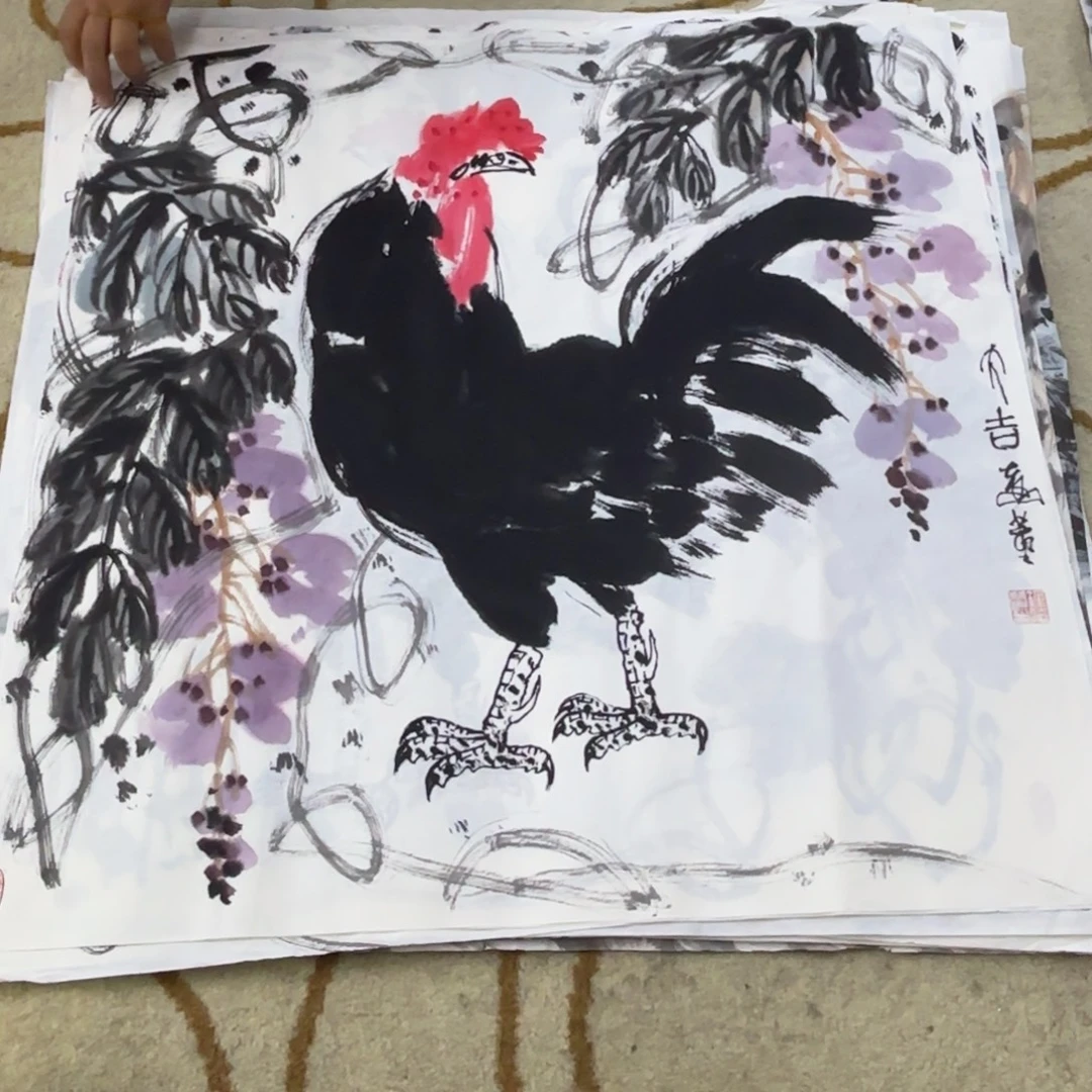 国画国画老师作品刘