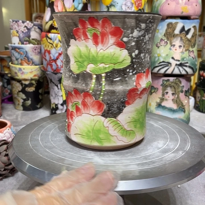 景德镇艺术手绘作品