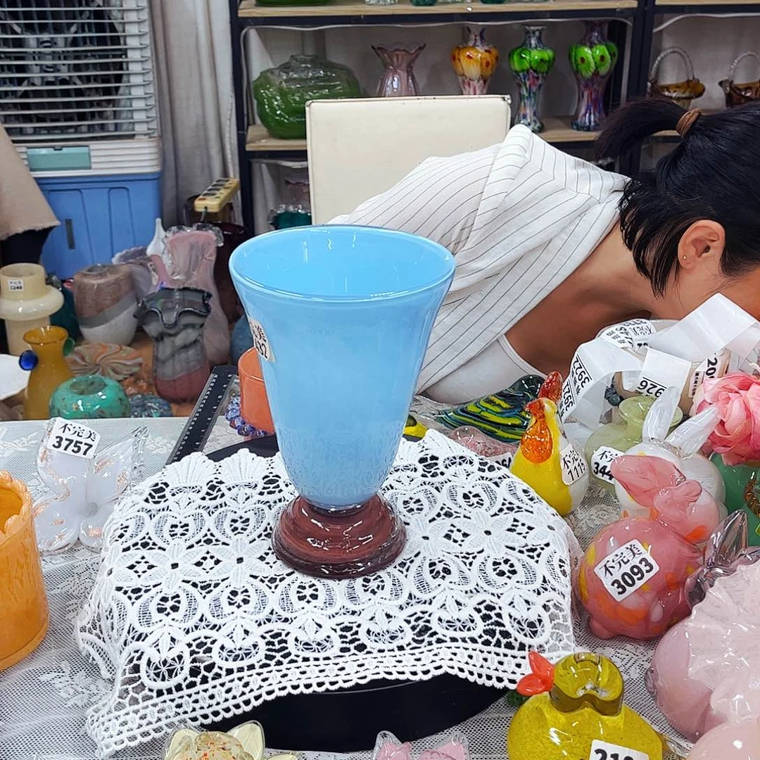 0432 家悦琉璃工艺品不完美