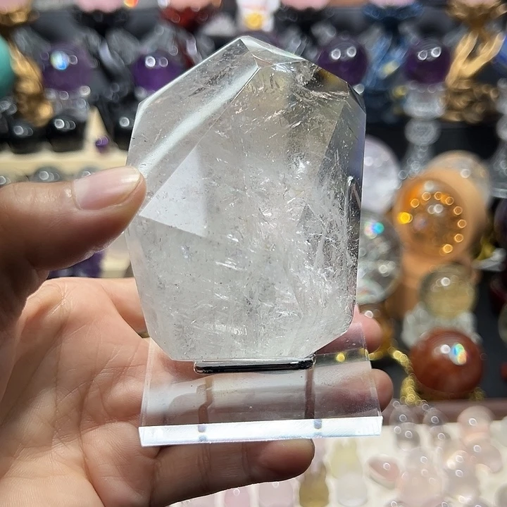 水晶珠宝半成品银S925镶嵌