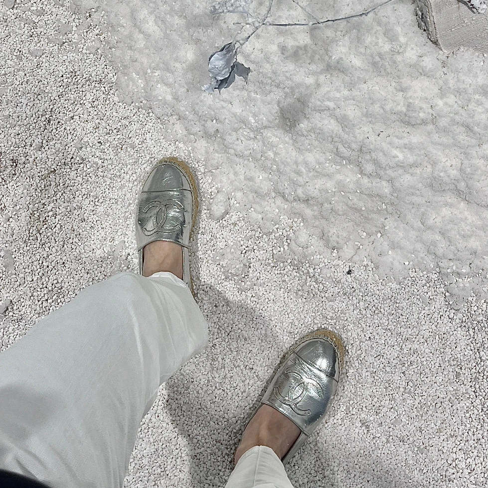 99新 Chanel/香奈儿 渔夫鞋/39码/Xsp32799