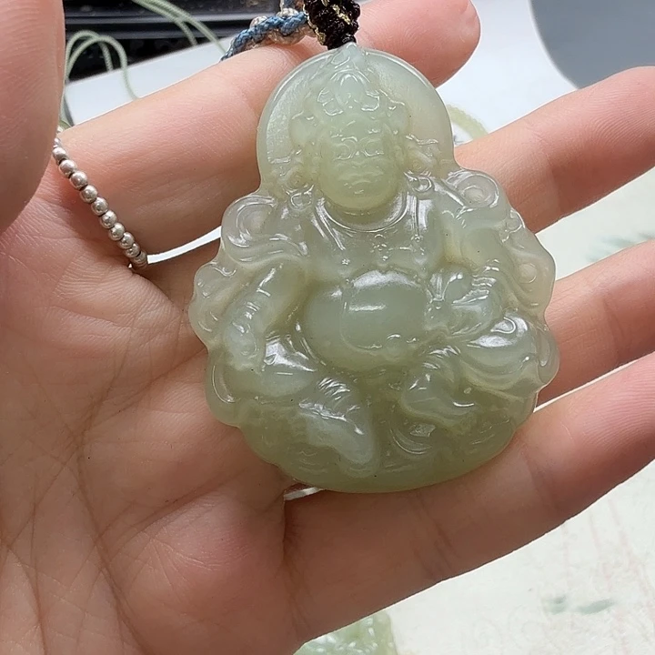 和田玉未镶嵌颈饰90