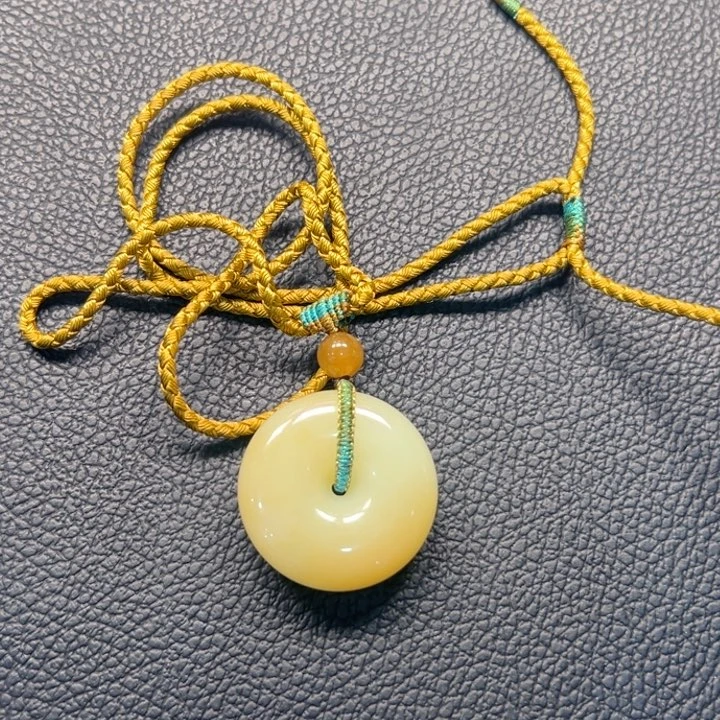 岫岩老玉（透闪石质玉）未镶嵌颈饰F**～