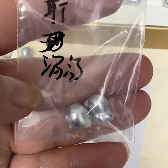 汤***纸耳饰未镶嵌海水珍珠定制