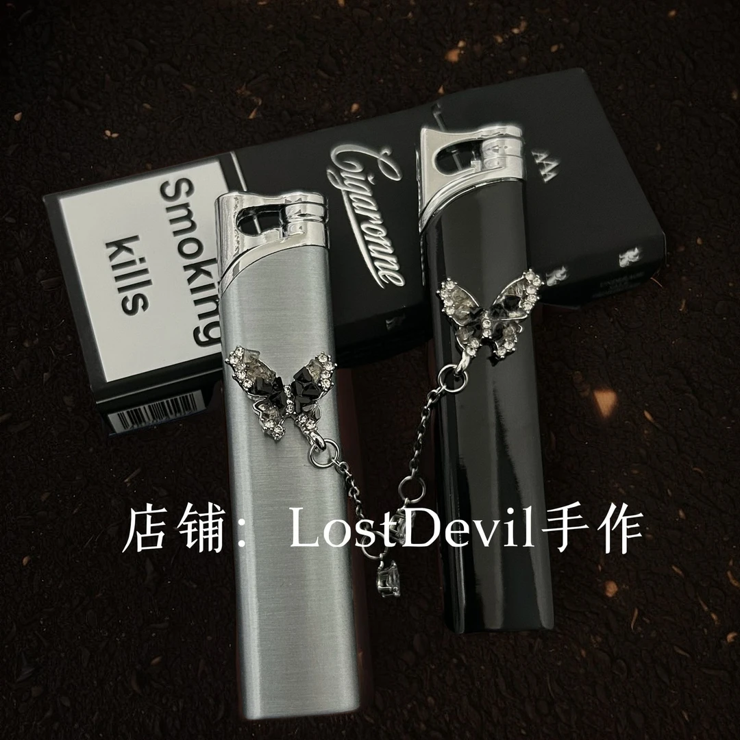 原创手作可充气防风打火机男女适用创意潮品礼物个性高奢轻奢手工