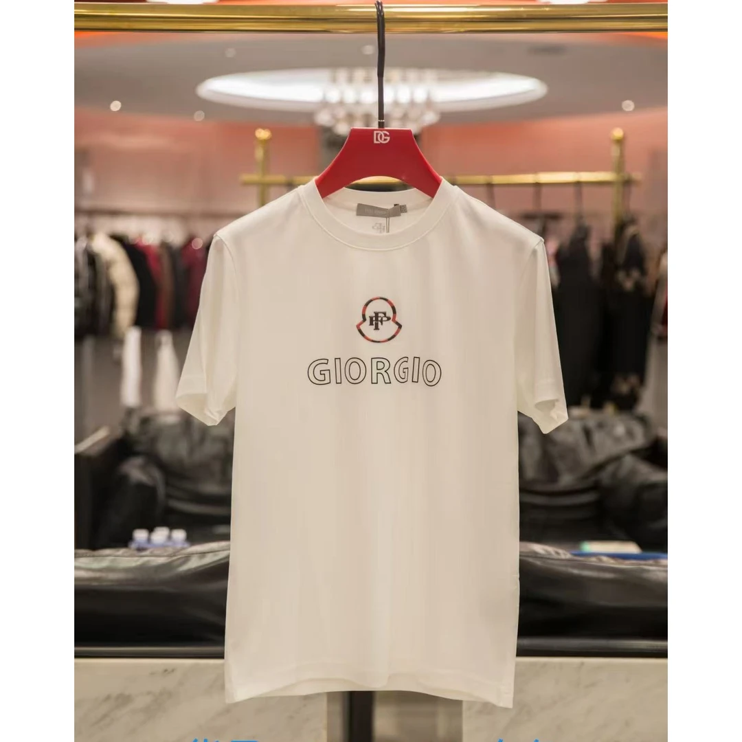 【路易理欧】25夏季新款欧货轻奢百搭潮流男士福利T恤25001