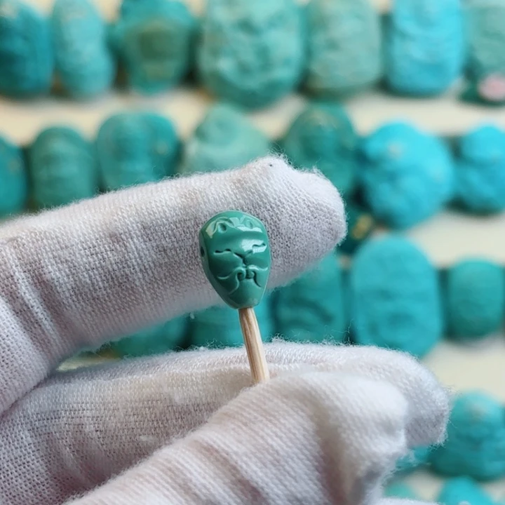 未镶嵌绿松石珠宝奇石