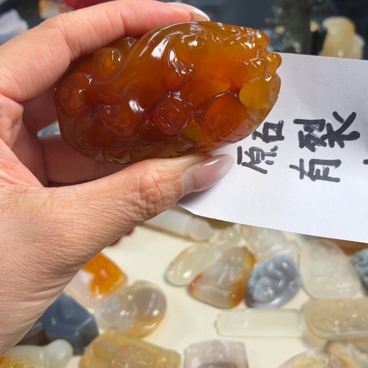 未镶嵌颈饰玛瑙/玉髓
