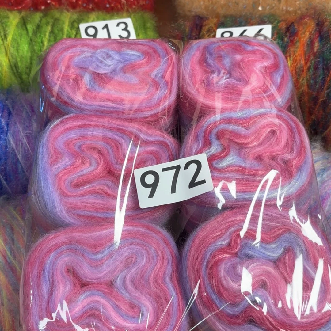 织绣972号蛋糕团6团马海毛