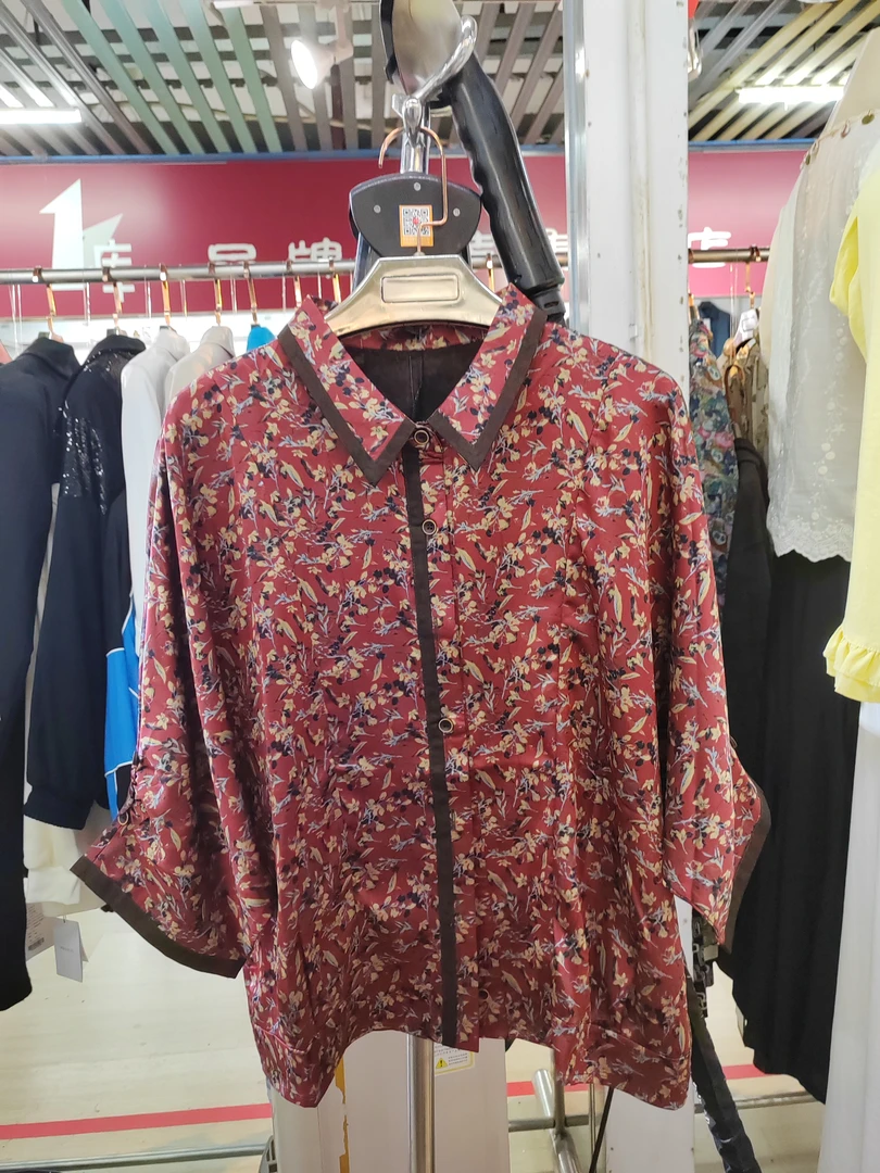 妈妈装真丝小衫（见直播）