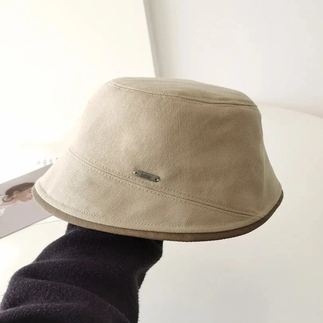 春夏出游大头围渔夫帽子女夏季水桶帽显脸小适合大脸圆脸遮阳帽潮